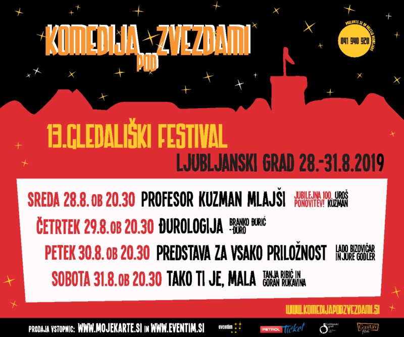Komedija pod zvezdami 2019