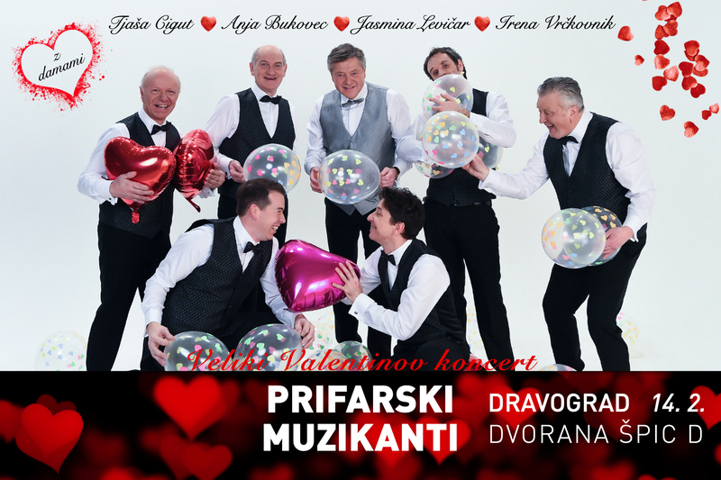 Prifarski muzikanti z damami - Valentinov koncert