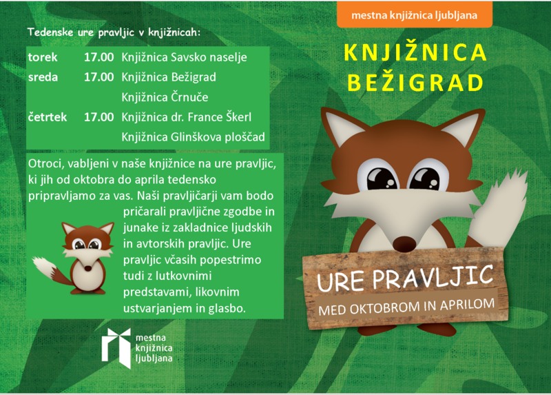 Ura pravljic - odpovedano Ura pravljic - odpovedano